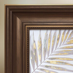 Уголок простой коричневой рамки